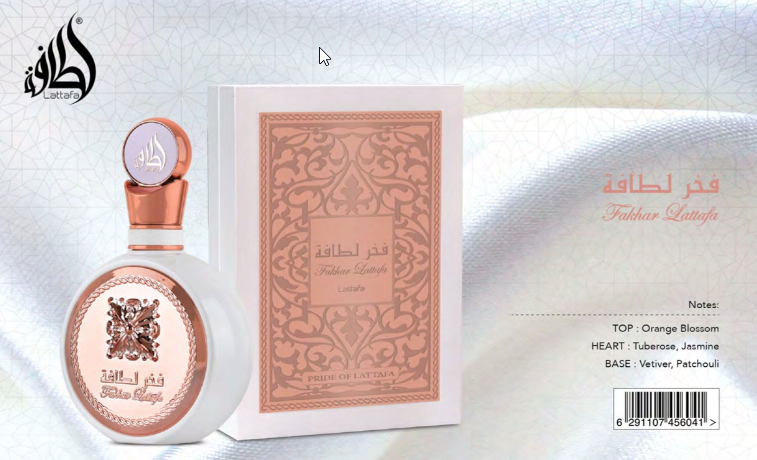 Spray Fakhar Lattafa Women 100ml