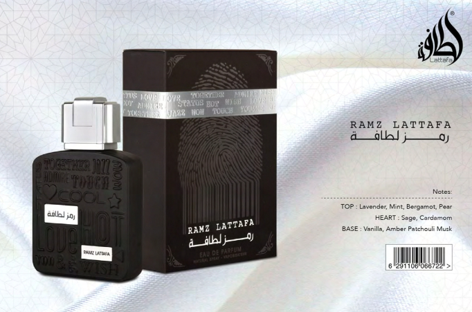 Spray Ramz Lattafa Silver 100 Ml